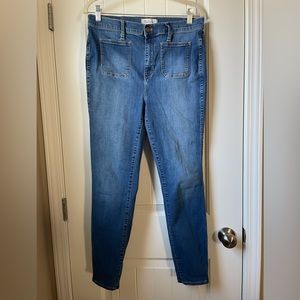 Madewell High waisted sailor jeans